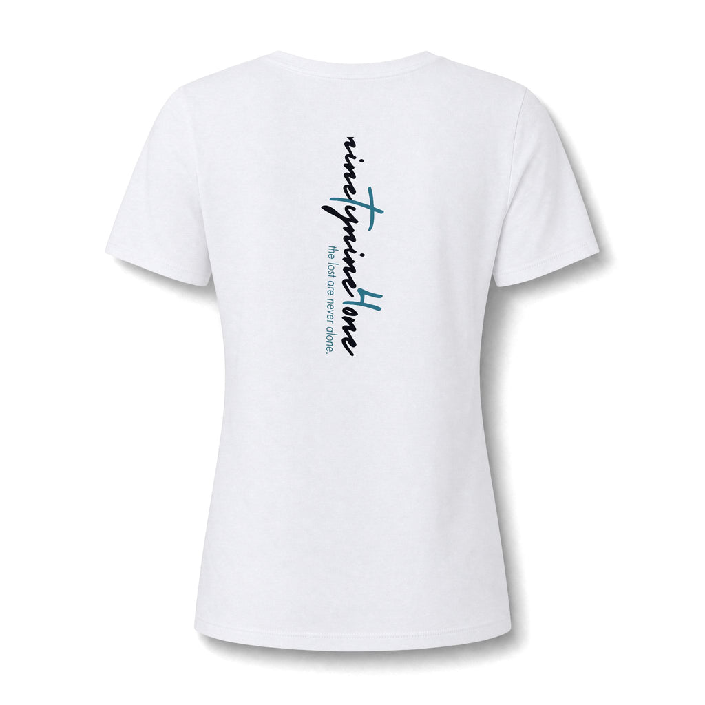 Women's Relaxed Heather CVC V-Neck Tee