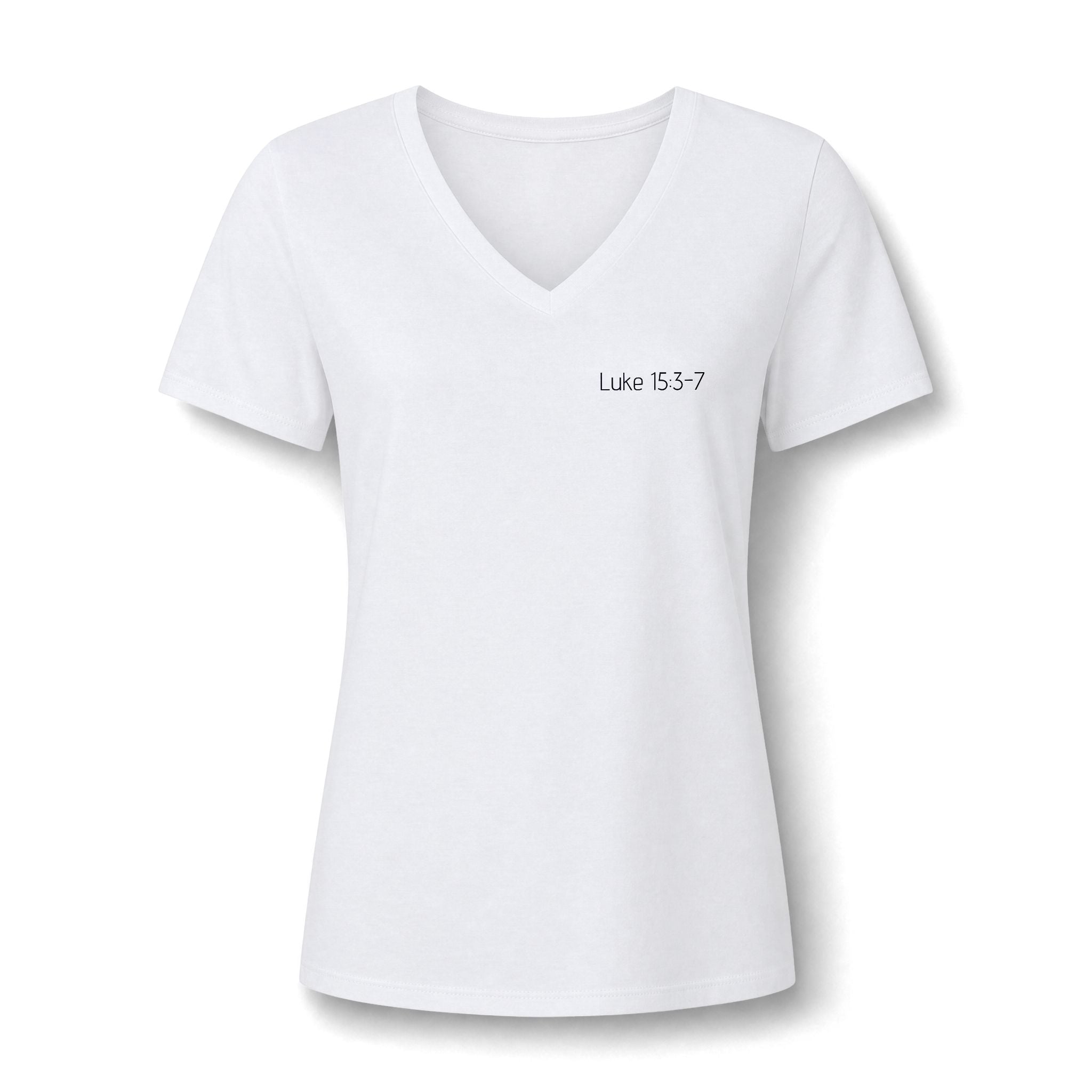 Women's Relaxed Heather CVC V-Neck Tee